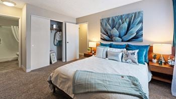 Spacious bedrooms